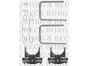 BORG & BECK BBK1136 priedų komplektas, diskinių stabdžių trinkelės 
 Stabdžių sistema -> Diskinis stabdys -> Stabdžių dalys/priedai