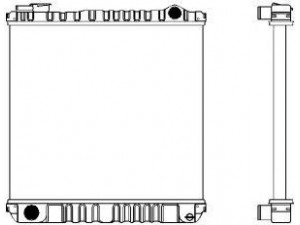 SAKURA  Automotive 1231-0306 radiatorius, variklio aušinimas