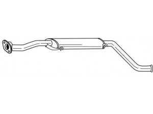 AKS DASIS SG72405 vidurinis duslintuvas