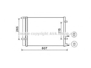 AVA QUALITY COOLING HYA5244 kondensatorius, oro kondicionierius