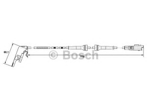 BOSCH 0 265 008 018 jutiklis, rato greitis 
 Elektros įranga -> Jutikliai
4545 F7, 4545 F8, 4545 H7, 4545 F7