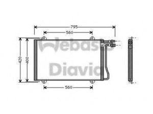 WEBASTO 82D0225125A kondensatorius, oro kondicionierius 
 Oro kondicionavimas -> Kondensatorius
5104114AA, 5132357AA, 9015000454