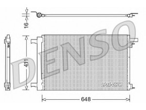 DENSO DCN21021 kondensatorius, oro kondicionierius 
 Oro kondicionavimas -> Kondensatorius
6455HW, 6455HW