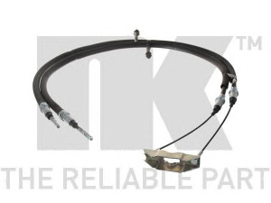 NK 904121 trosas, stovėjimo stabdys 
 Stabdžių sistema -> Valdymo svirtys/trosai
4908356, 5059829