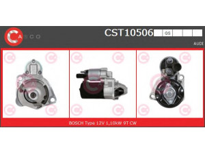 CASCO CST10506GS starteris 
 Elektros įranga -> Starterio sistema -> Starteris
06B911023B, 06B911023BX