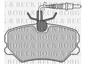 BORG & BECK BBP1346 stabdžių trinkelių rinkinys, diskinis stabdys 
 Techninės priežiūros dalys -> Papildomas remontas
