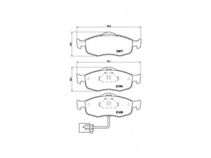 BREMBO P 24 034 stabdžių trinkelių rinkinys, diskinis stabdys 
 Techninės priežiūros dalys -> Papildomas remontas
1022079, 1073732, 1079348, 1095202