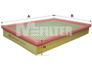 MFILTER K 7015 oro filtras 
 Techninės priežiūros dalys -> Techninės priežiūros intervalai
04891176AA, 4891176AA, K4891176AA
