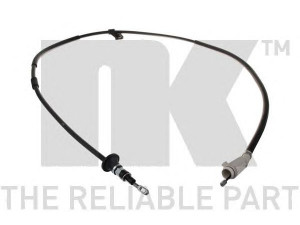 NK 904840 trosas, stovėjimo stabdys 
 Stabdžių sistema -> Valdymo svirtys/trosai
8646151