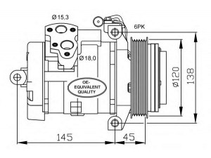 NRF 32698 kompresorius, oro kondicionierius 
 Oro kondicionavimas -> Kompresorius/dalys
68012250, 0012307111, A0012307111