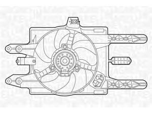 MAGNETI MARELLI 069422018010 ventiliatorius, radiatoriaus 
 Aušinimo sistema -> Oro aušinimas
46527424, 46550712, 46559316, 46527424