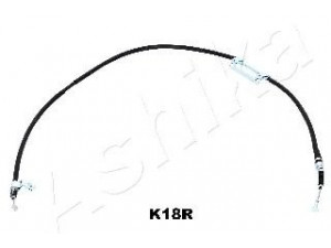 ASHIKA 131-0K-K18R trosas, stovėjimo stabdys 
 Stabdžių sistema -> Valdymo svirtys/trosai
0K9B244410