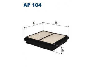 FILTRON AP104 oro filtras 
 Techninės priežiūros dalys -> Techninės priežiūros intervalai
17220-P07-506, 17220P07000, 17220P07T00