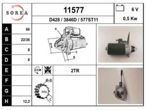 EAI 11577 starteris