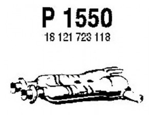 FENNO P1550 vidurinis duslintuvas 
 Išmetimo sistema -> Duslintuvas
18121723118