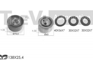 TREVI AUTOMOTIVE KD1065S paskirstymo diržo komplektas 
 Techninės priežiūros dalys -> Papildomas remontas