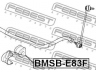 FEBEST BMSB-E83F skersinio stabilizatoriaus įvorių komplektas
31303404065