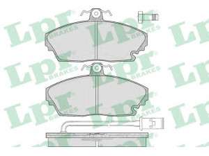 LPR 05P339 stabdžių trinkelių rinkinys, diskinis stabdys 
 Techninės priežiūros dalys -> Papildomas remontas
45022SG0010, 45022SG9000, GBP311AF
