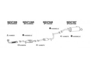 VENEPORTE 470037 išmetimo sistema