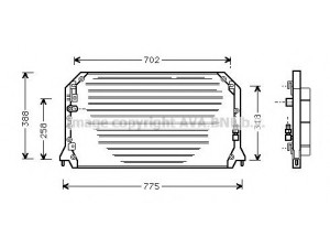 AVA QUALITY COOLING TO5254 kondensatorius, oro kondicionierius 
 Oro kondicionavimas -> Kondensatorius
8846006061