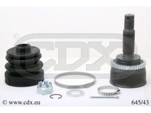 CDX 645/43 jungčių komplektas, kardaninis velenas 
 Ratų pavara -> Sujungimai/komplektas
MR910297, MR910298