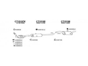 VENEPORTE 250200 išmetimo sistema 
 Išmetimo sistema -> Išmetimo sistema, visa