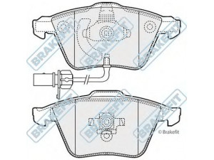 APEC braking PD3317 stabdžių trinkelių rinkinys, diskinis stabdys 
 Techninės priežiūros dalys -> Papildomas remontas