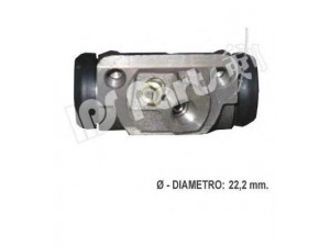 IPS Parts ICR-4249 rato stabdžių cilindras 
 Stabdžių sistema -> Ratų cilindrai
47550-26090, 47550-39115