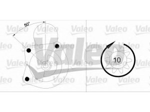VALEO 455746 starteris 
 Elektros įranga -> Starterio sistema -> Starteris
1008835, 1416218, 5023431, 5023549