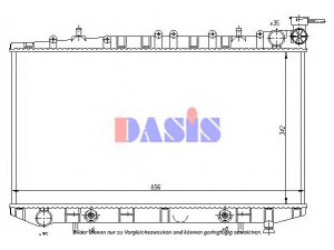 AKS DASIS 070081N radiatorius, variklio aušinimas
2146062J00, 2146062J01