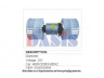 AKS DASIS 740910N vidaus pūtiklis 
 Šildymas / vėdinimas -> Orpūtė/dalys
0008309808, 0180370002, A0008309808