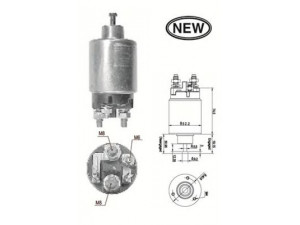 MAGNETI MARELLI 940113050548 solenoidinis jungiklis, starteris
93326115