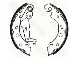 Brake ENGINEERING SH2564 stabdžių trinkelių komplektas 
 Techninės priežiūros dalys -> Papildomas remontas
0001440V001000000, 0012172V001000000