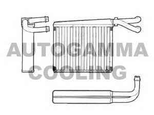 AUTOGAMMA 102454 šilumokaitis, salono šildymas
0038356101