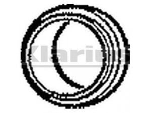 KLARIUS MZG19 tarpiklis, išleidimo kolektorius
1264920581, 2024920181