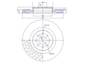 CAR 142.1441 stabdžių diskas 
 Dviratė transporto priemonės -> Stabdžių sistema -> Stabdžių diskai / priedai
51738833, 51813785