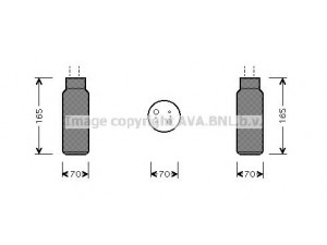 AVA QUALITY COOLING HDD115 džiovintuvas, oro kondicionierius 
 Oro kondicionavimas -> Džiovintuvas
80351SH3A11