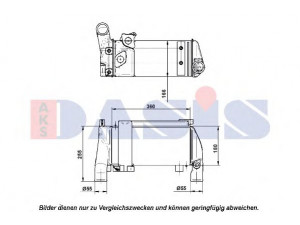 AKS DASIS 396010N alyvos aušintuvas, lėtintuvas
7420938782