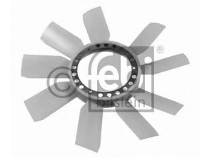FEBI BILSTEIN 22781 ventiliatoriaus ratas, variklio aušinimas 
 Aušinimo sistema -> Radiatoriaus ventiliatorius
102 200 04 23