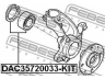 FEBEST DAC35720033-KIT rato guolio komplektas
3350.17