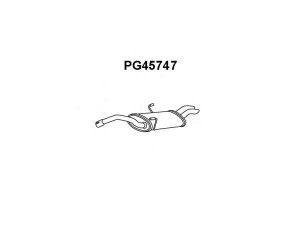 VENEPORTE PG45747 galinis duslintuvas
1726HC, 1726HT, 1730L8, 1730P6