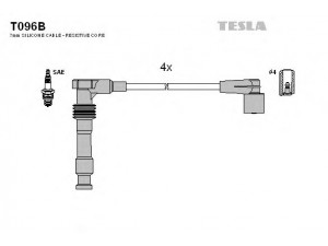 TESLA T096B uždegimo laido komplektas 
 Kibirkšties / kaitinamasis uždegimas -> Uždegimo laidai/jungtys
1612561