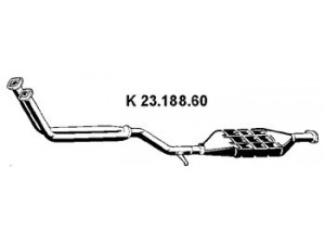 EBERSPÄCHER 23.188.60 katalizatoriaus keitiklis; konversijos katalizatorius
201 490 95 19