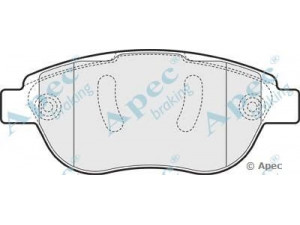 APEC braking PAD1547 stabdžių trinkelių rinkinys, diskinis stabdys 
 Techninės priežiūros dalys -> Papildomas remontas
425253, 425253