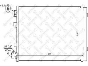 STELLOX 10-45673-SX kondensatorius, oro kondicionierius 
 Oro kondicionavimas -> Kondensatorius
921000005R, 921100001R
