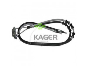 KAGER 19-1315 trosas, stovėjimo stabdys 
 Stabdžių sistema -> Valdymo svirtys/trosai
522412, 522524