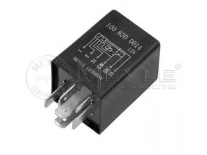 MEYLE 100 830 0014 relė, valymo / plovimo intervalas 
 Elektros įranga -> Relė
191 955 531, 6555.11, 6555.34, 12 38 550