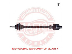 MASTER-SPORT 301836-SET-MS kardaninis velenas 
 Ratų pavara -> Kardaninis velenas
327277, 3272H7