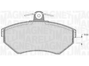 MAGNETI MARELLI 363916060145 stabdžių trinkelių rinkinys, diskinis stabdys 
 Techninės priežiūros dalys -> Papildomas remontas
8E0698151N, 8E0698151, 8E0698151A