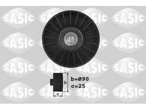 SASIC 1620049 kreipiantysis skriemulys, V formos rumbuotas diržas 
 Diržinė pavara -> V formos rumbuotas diržas/komplektas -> Laisvasis/kreipiamasis skriemulys
575120, 9608989980, 9608989980